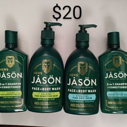 Jason Men's Shampoo & Body Wash