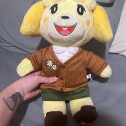 Isabelle Animal Crossing ACNH Build A Bear Plushie Toy Stuffed Animal