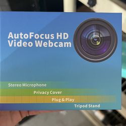 Auto Focus Video Webcam