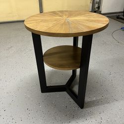 Circular End Table