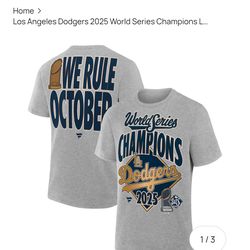 Dodgers world series shirts