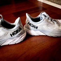 Light Gray Hoka  Size 10 Sneakers 