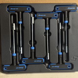 Snap-on Tools 6 pc 6-Point Soft Grip Handle Metric Nut Driver Set (7–14 mm)