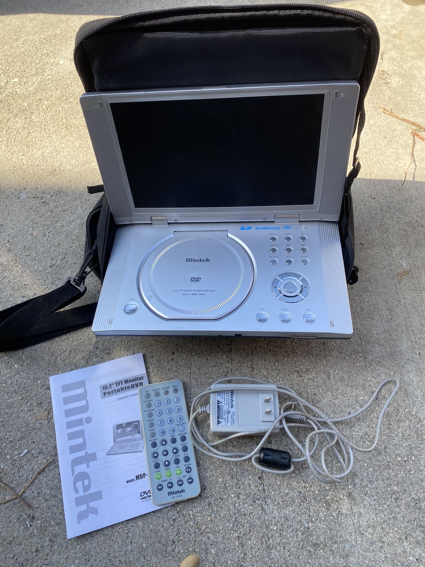 Mintek Portable DVD Player With Memory Card Access