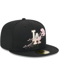 7 3/8 LA DODGERS DOTTED FLORAL HAT