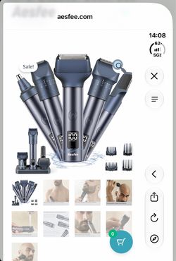 Aesfee 5-in-1 Men's Grooming Kit