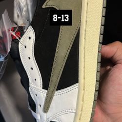 Jordan 1 Retro Low OG SP Travis Scott Olive