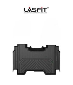 Lasfit Rubber Custom Rear Floor Mat for 19-24 Dodge Ram Crew Cab