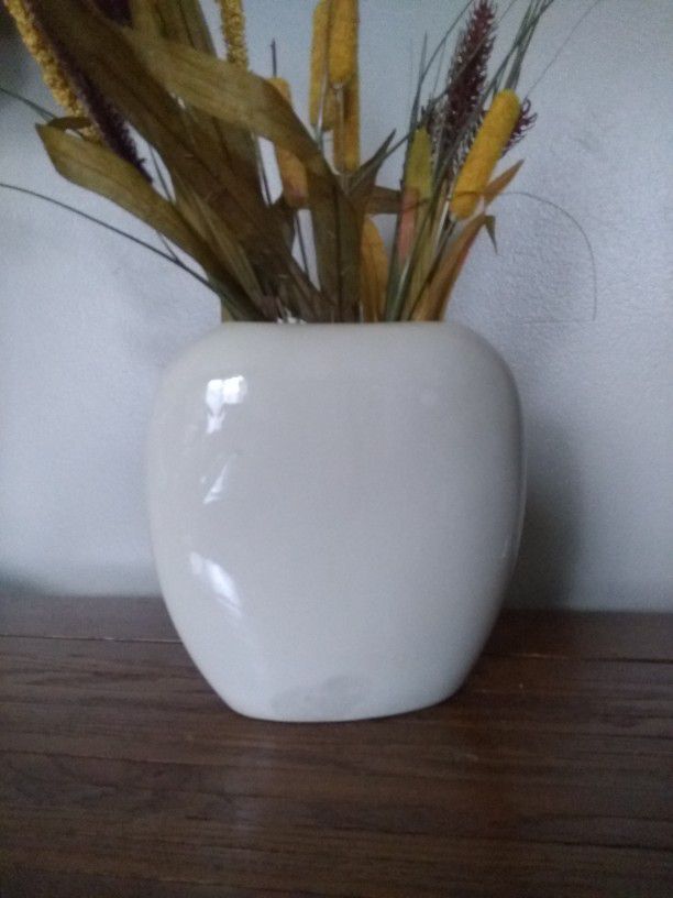 Ceramic Hand Painted Elephant Vase