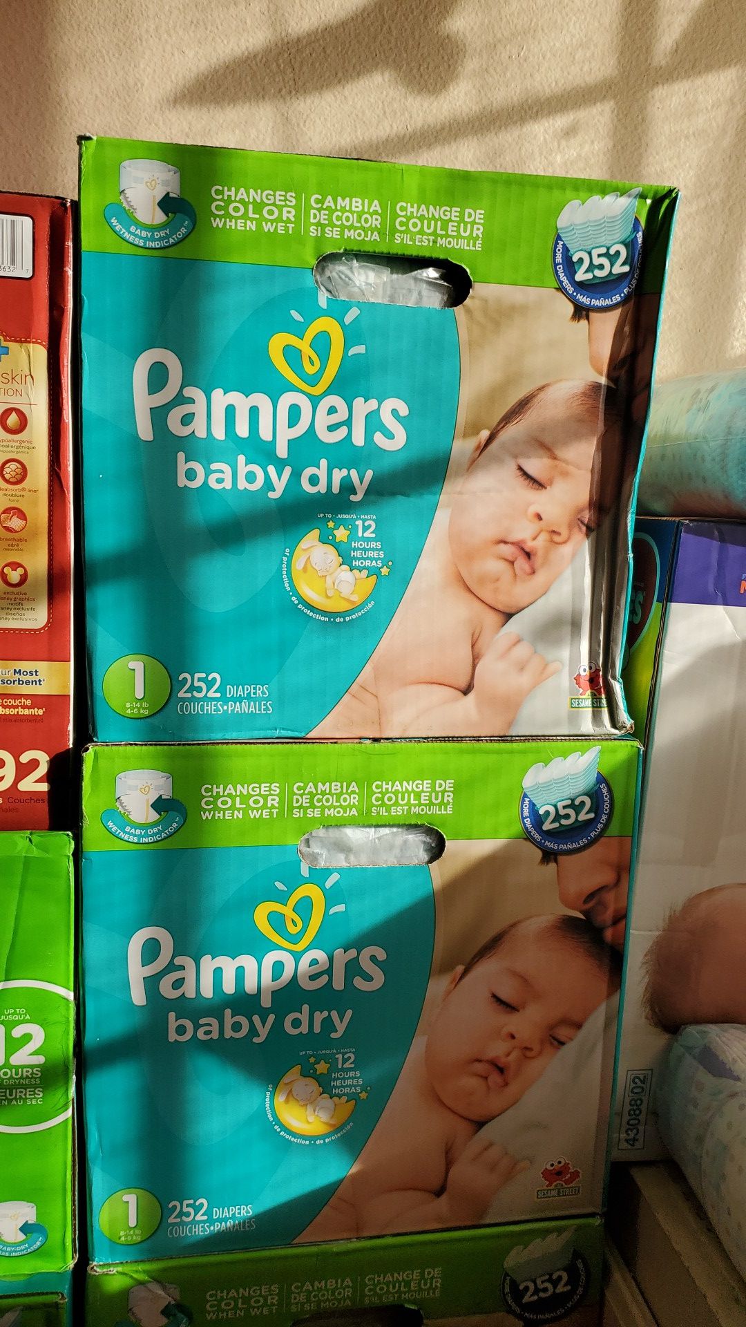 Pampers baby dry $35 price is Firm