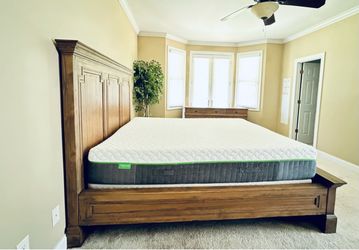 RH bedroom set and mattress