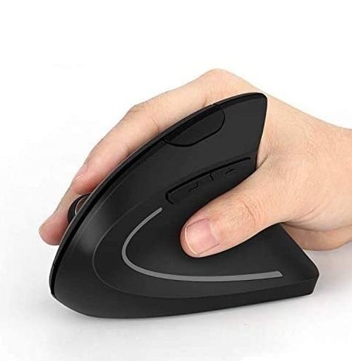 Ergonomic Wireless Mouse,Rechargeable 2.4G USB Wireless Vertical Ergonomic Mouse