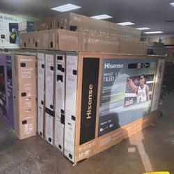 100 Inch Hisense ULED 4K UHD Smart TVs In box With Warranty