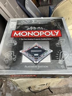 Monopoly Platinum Edition - MINT CONDITION Board (Parts/Replacement)