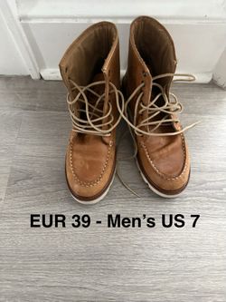 Zara Boy’s/ Men’s Brown Boots EUR 39/ US 7