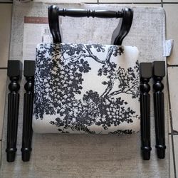 Opd Skool Style Stool With Studed Trim