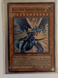 Yugioh Blue Eyes Shining Dragon Limited Edition MOV