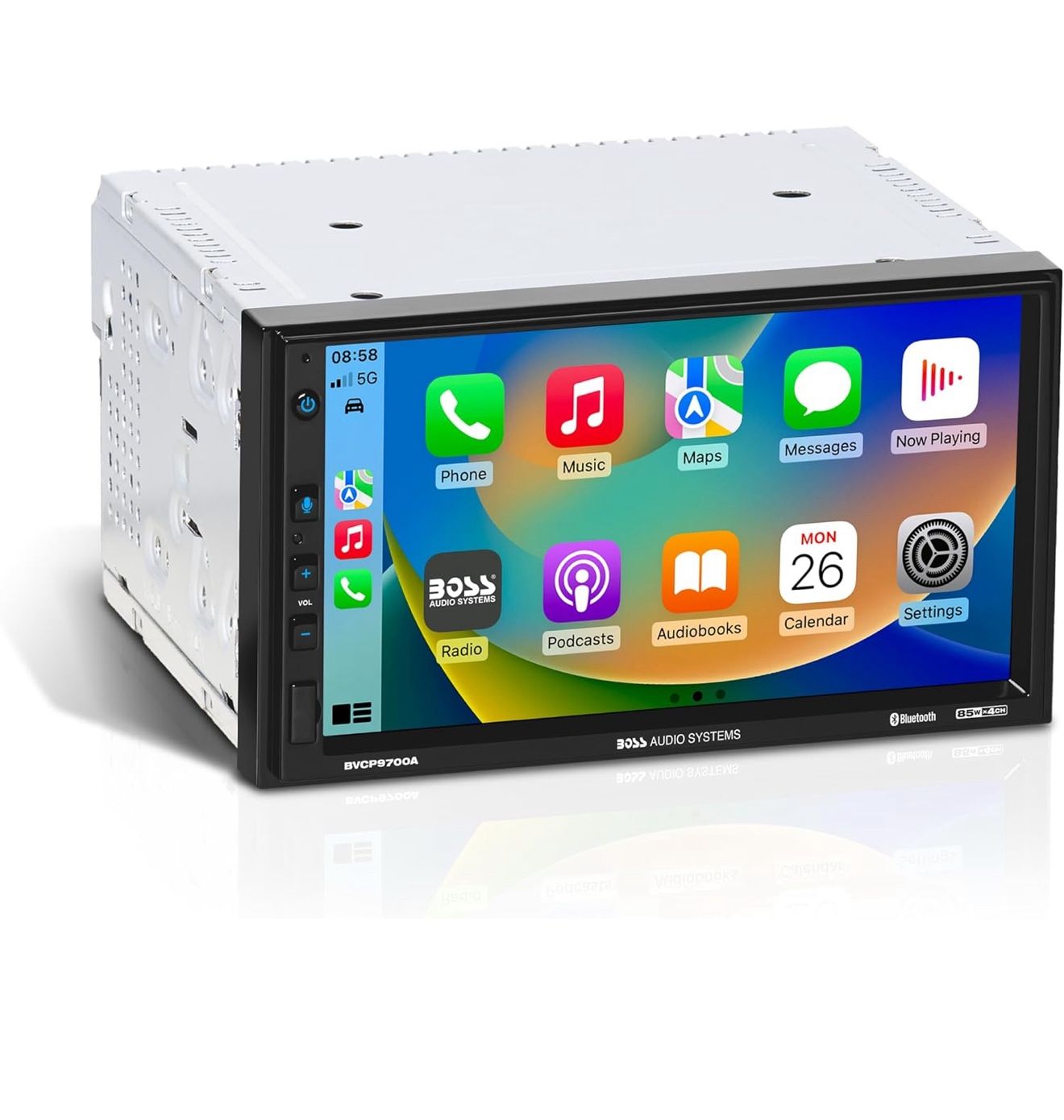 BOSS Audio Systems BVCP9700A - Car Stereo - Apple CarPlay, Android Auto, Double Din, 7-inch Touchscreen, Bluetooth, No CD or DVD Player, AM/FM Radio R