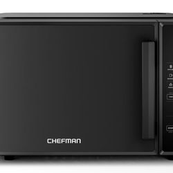 Chefman Black Countertop Microwave