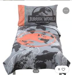 Jurassic Park Toddler Bedding Set
