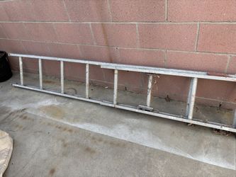 Aluminum extension ladder 16ft