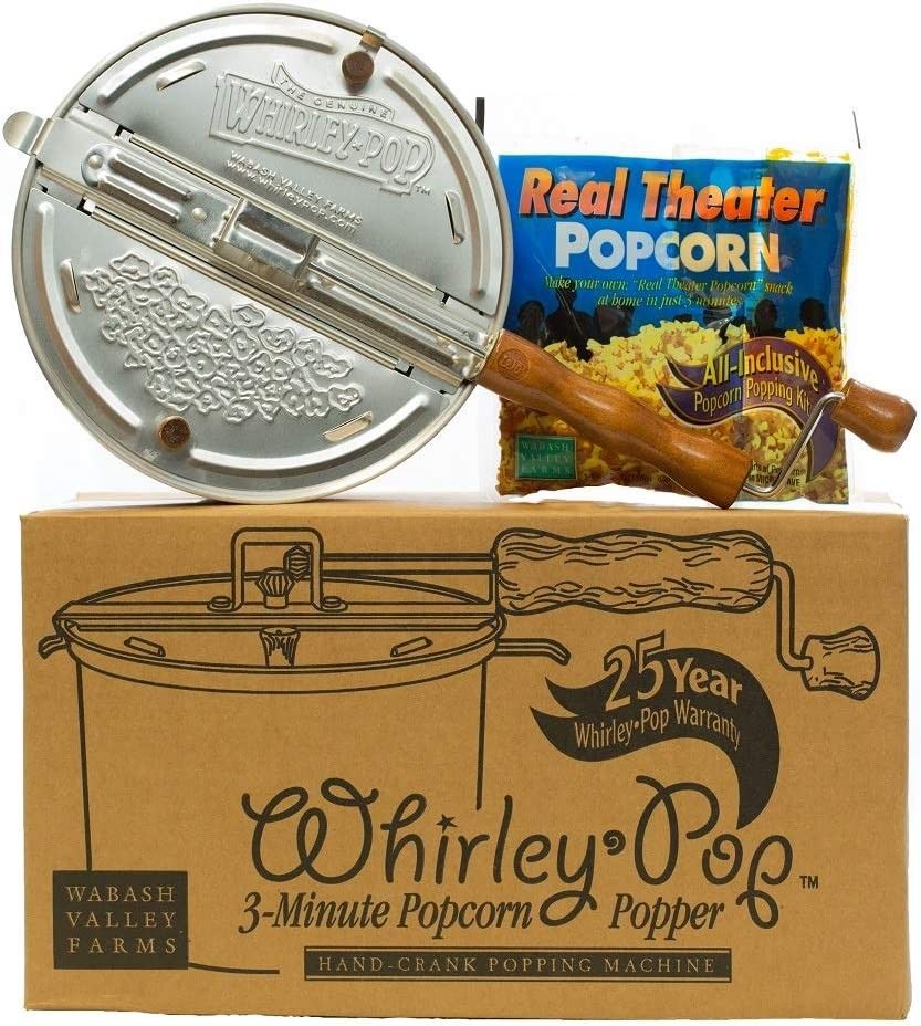 Whirley Pop 3 minute popcorn popper