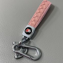 Leather  keychain for Audi Sport