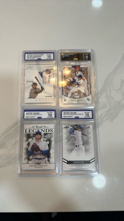 4 SHOHEI OHTANI TOPPS/LEAF