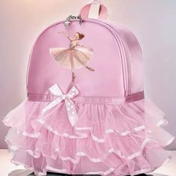 Pink Ballerina Backpack