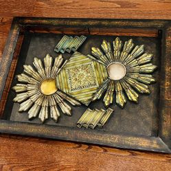 All metal wall art- 24inx30in