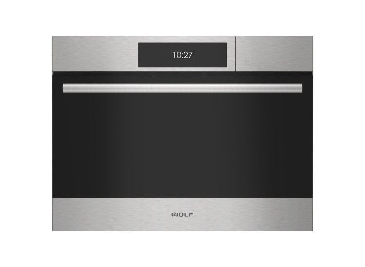 Wolf 24" E Series Transitional Stainless Steel Steam Wall Oven New
