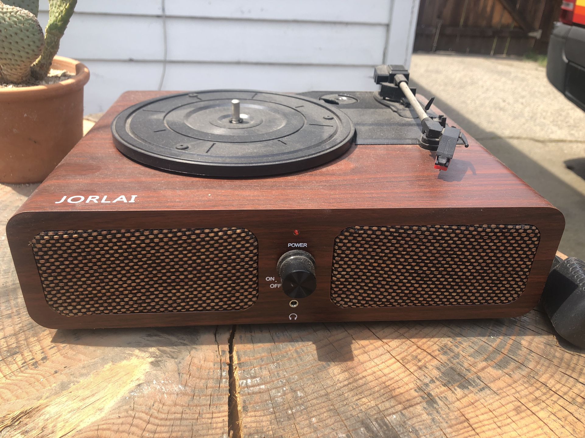 Portable Antique Style Record Player