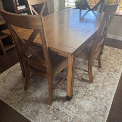 Table and 4 Chairs