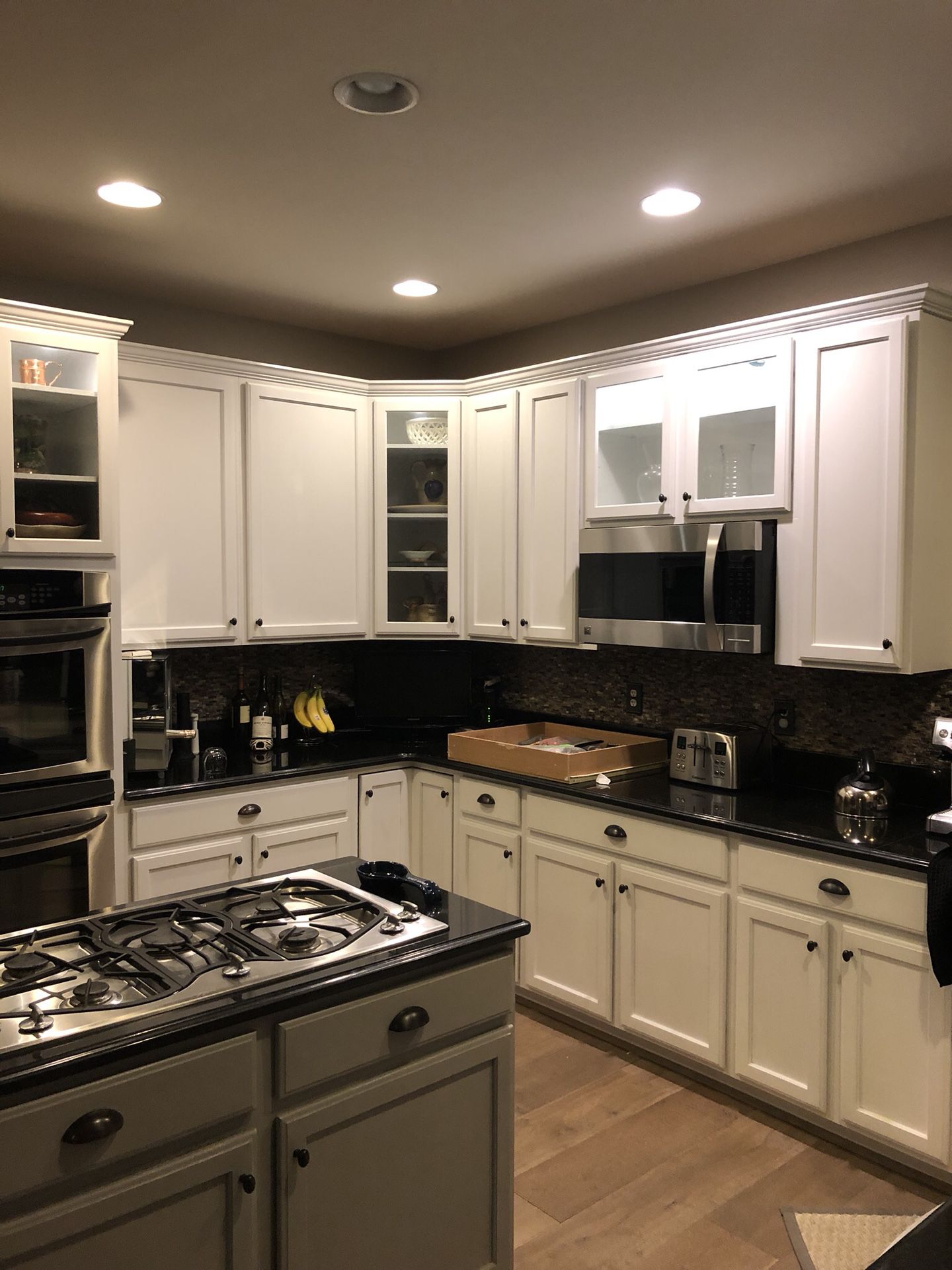 Kitchen doors, drawer fronts and black granite for sale!