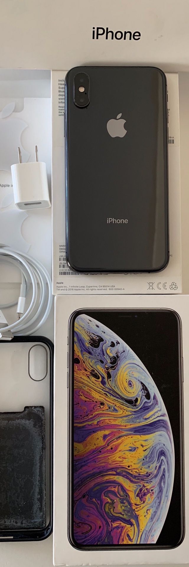 🔥IPHONE XS 64GB UNLOCKED WORKS W/ANY CELLPHONE CARRIER WE CAN MEET AT ANY CELLPHONE STORE VERIFY EVERYTHING WORKS💯%👍🏼