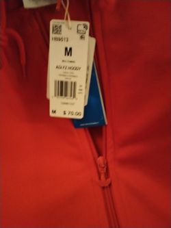 Adidas Red Track Jacket 