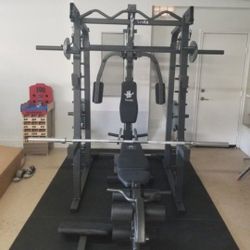 Smith Machine 2001 | Multi-Use Adj Bench | Gym Equipment | Fitness | Squat Rack | Excercise |🔴WEIGHTS AND BARBELL SOLD SEPARATELY 🔴 FREE DELIVERY 🚚
