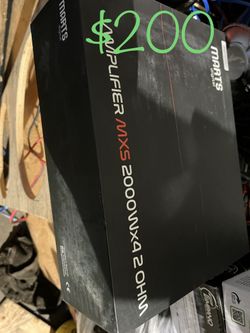 Marts Digital 2000.4 2000rms Power $200