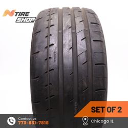 Pair of 2 Take Off Summer  275/35R20  102Y  Yokohama  Advan Apex V601