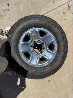 Tires and rims. Ram 2500