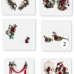 Ling's Moment Winter Wedding Docorations