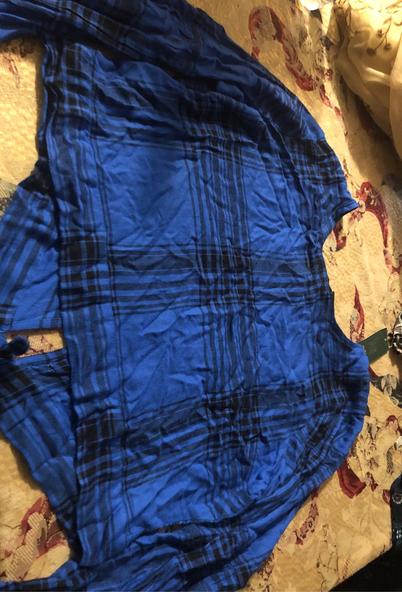 Xxl blue blouse