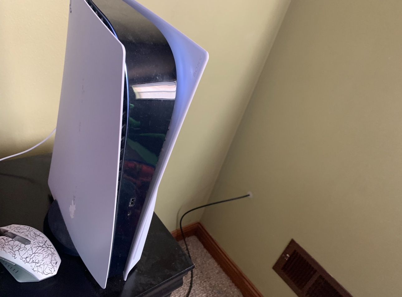 Ps5 With Black Controller 