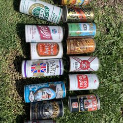 Vintage Beer Cans $10 For All