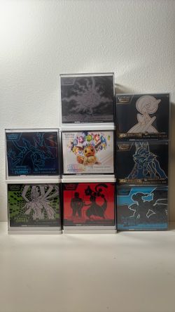 Pokémon center elite trainer box lot