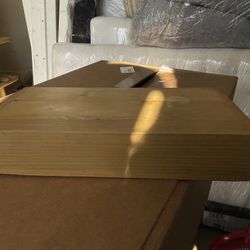 10 Inch Floating Wood Shelf