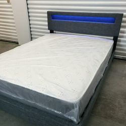 NEW Full-Size MATTRESS and BOX SPRING. Bed frame not included👍