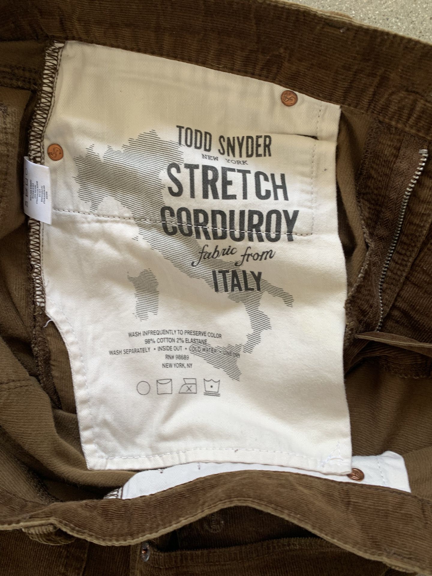 Todd Snyder Corduroy Pants Pants