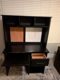 Study Desk, Black