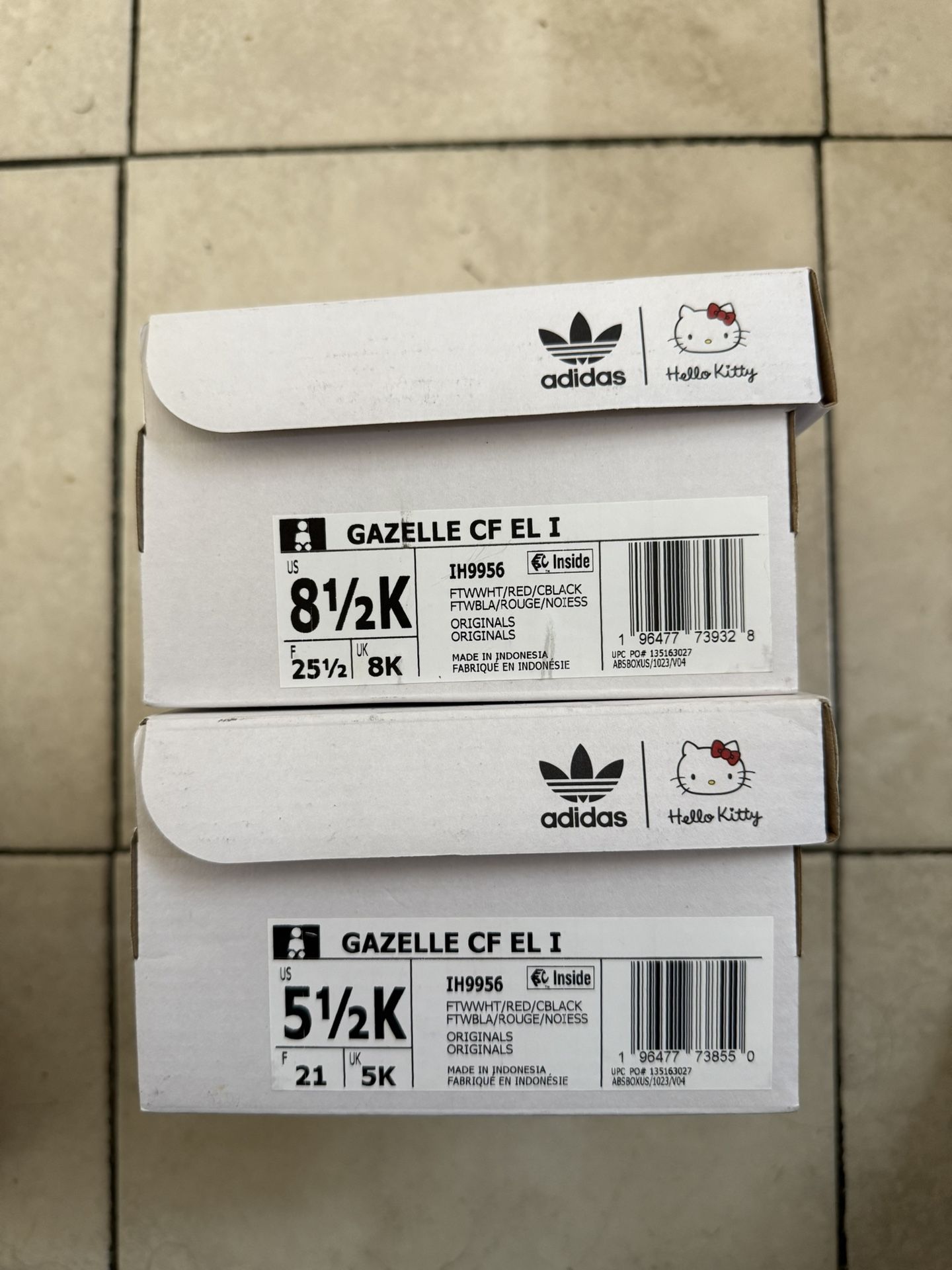 Girls Toddler Hello Kitty Gazelle